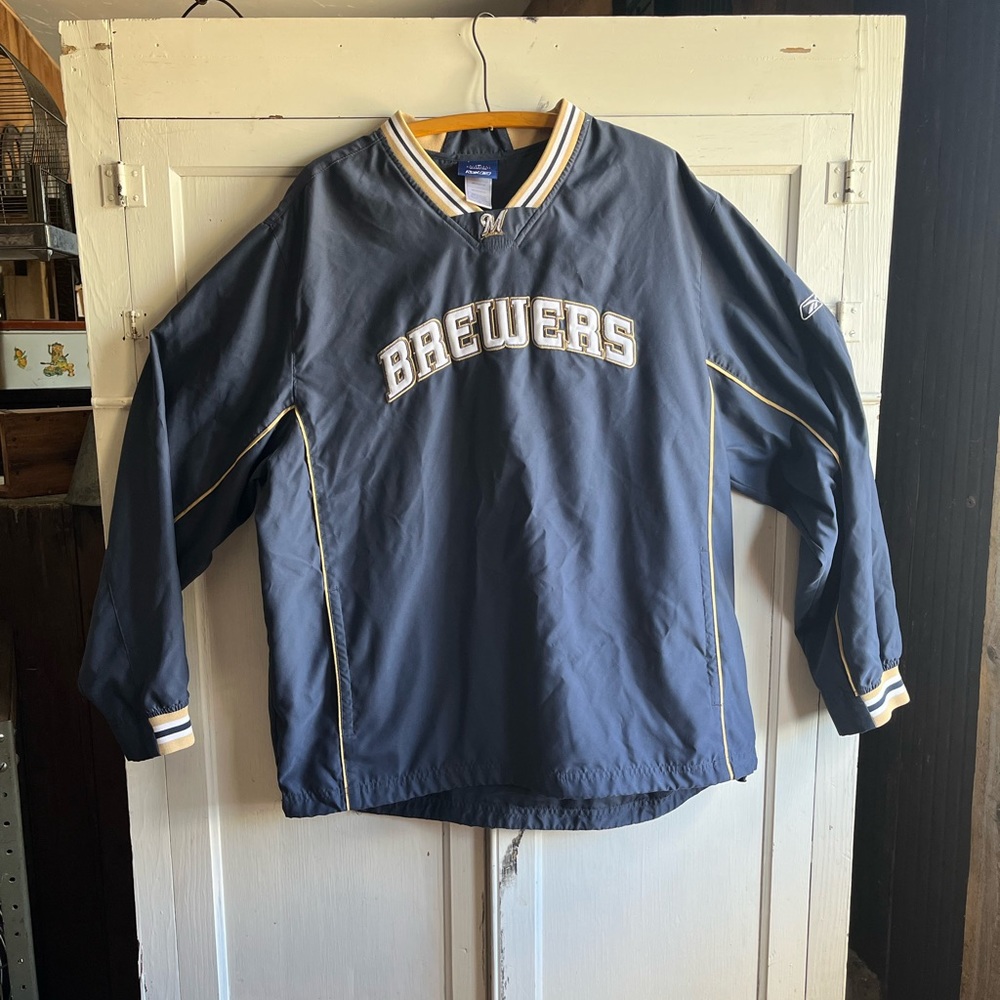 Wisconsin Brewers Reebok Sweater